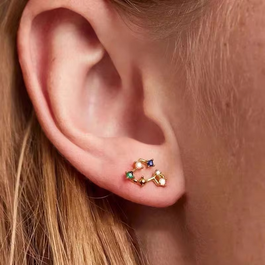 Colorful Constellation Earrings