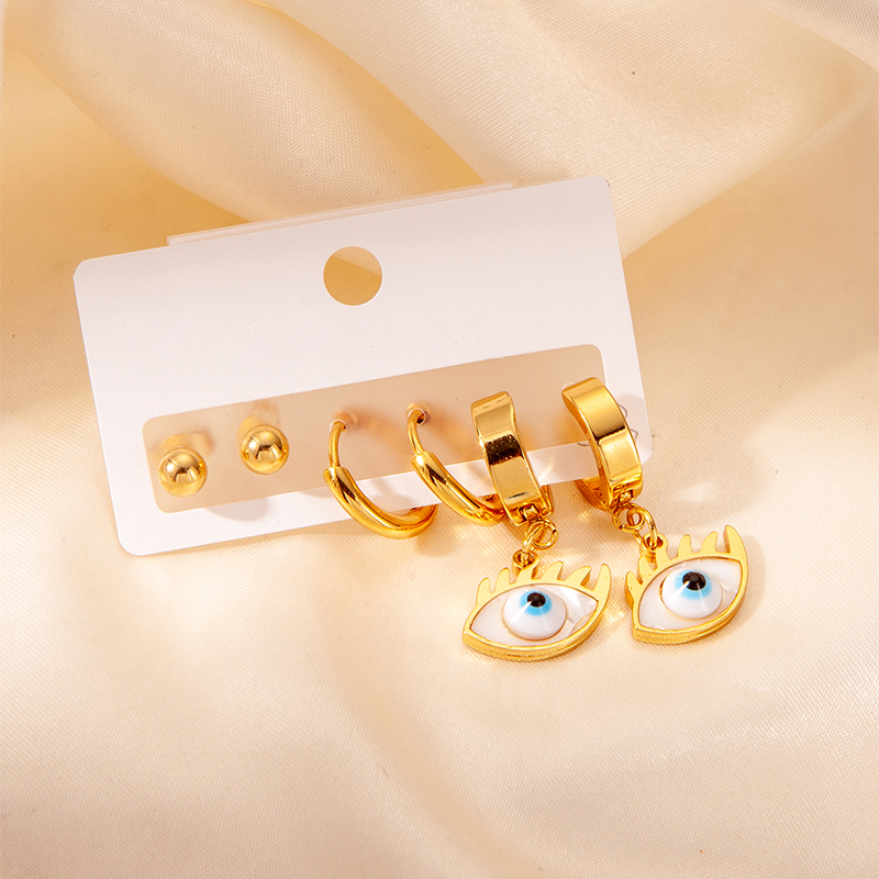 Evil Eye Earrings