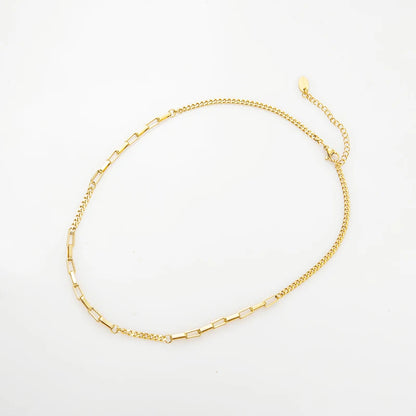 Dainty Geometric Choker