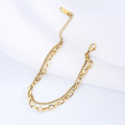 Stylish Multilayer Chain Bracelet