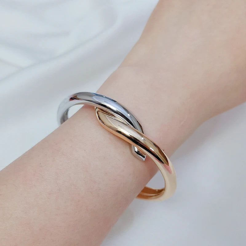 Simple Round Open Bangle 2.0