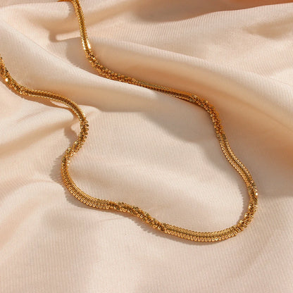 18k Snake Chain