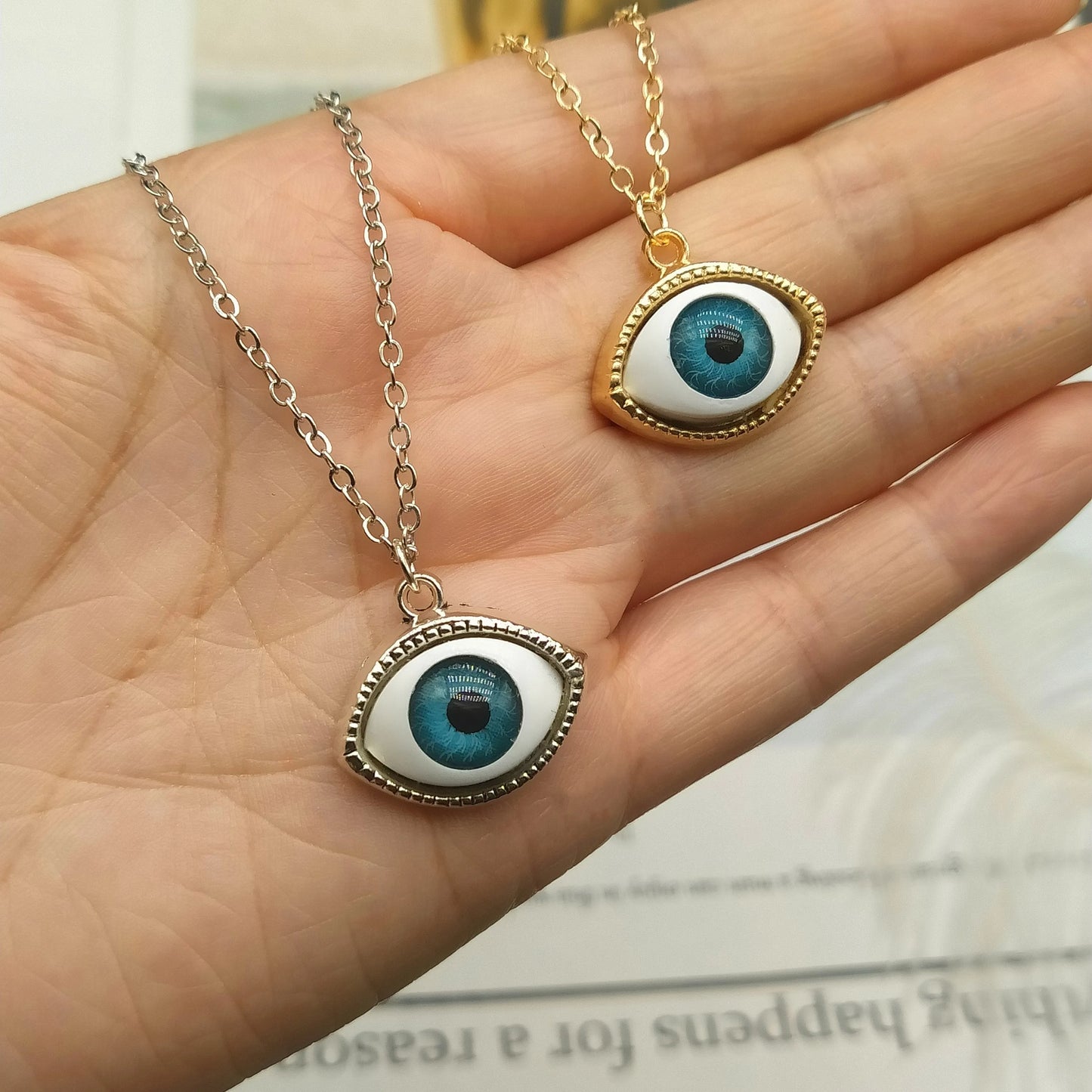 Eye Ball Necklace