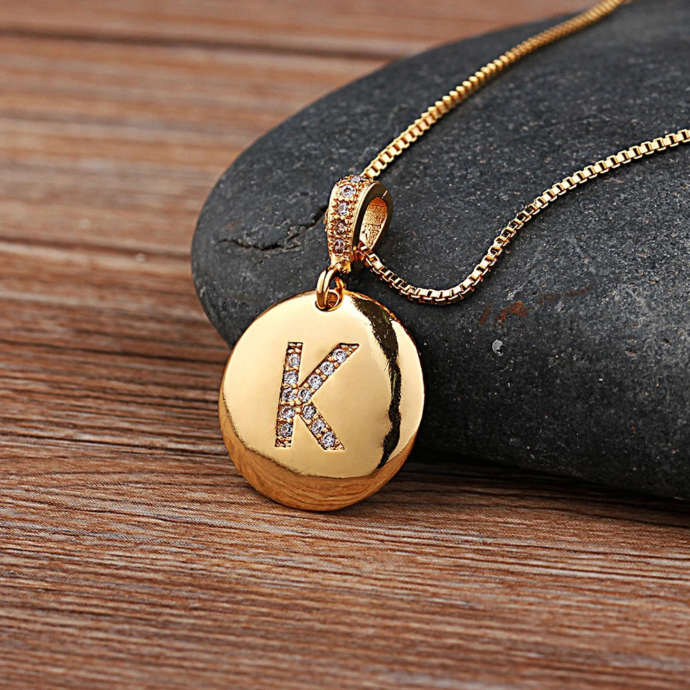 Simple Initial Necklace