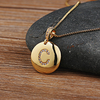 Simple Initial Necklace