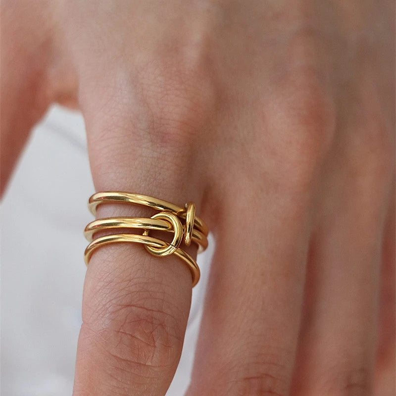 Multi Layer Loop Ring