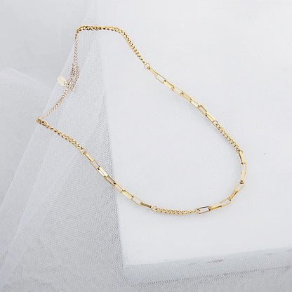 Dainty Geometric Choker