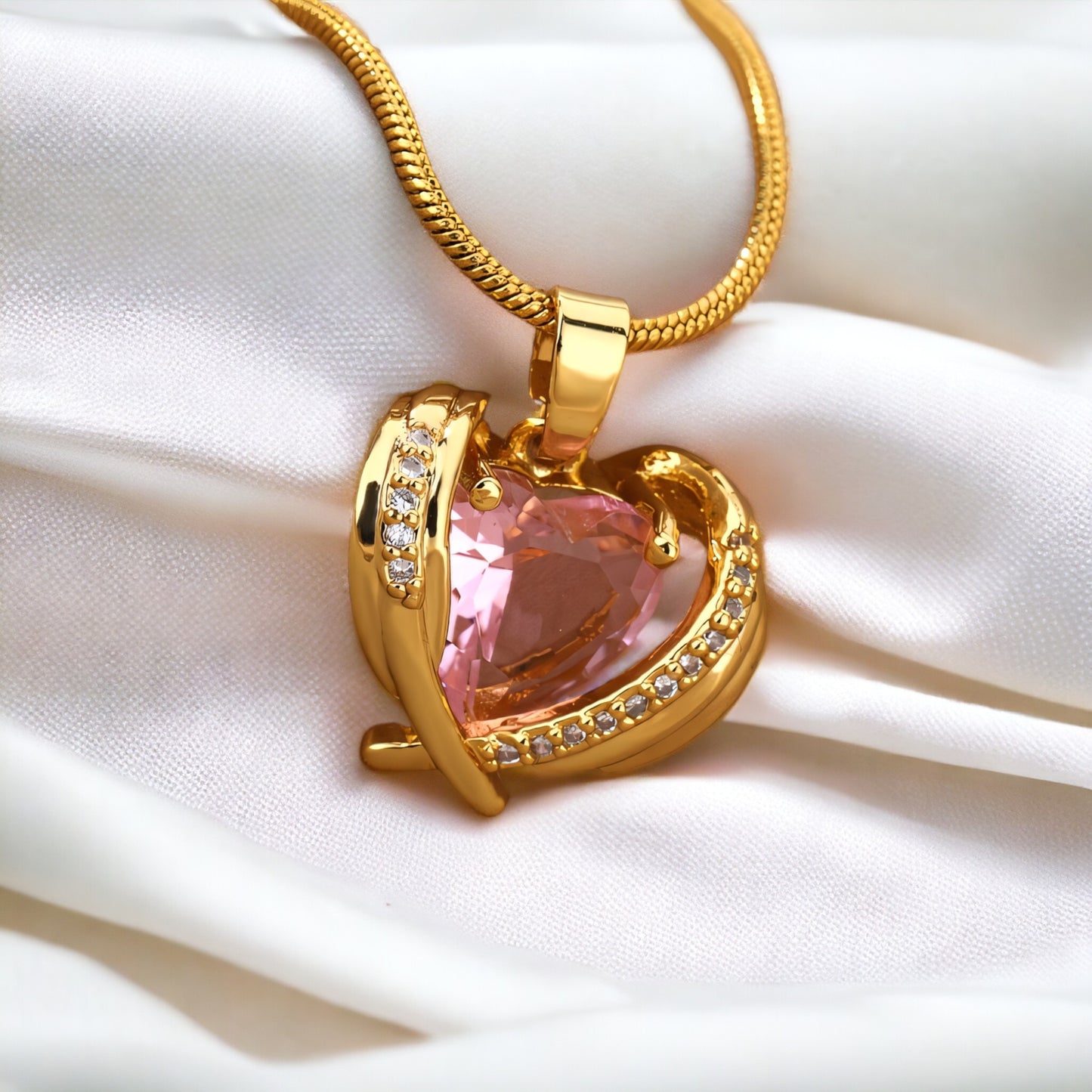 Embraced Heart Necklace