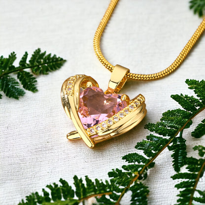 Embraced Heart Necklace