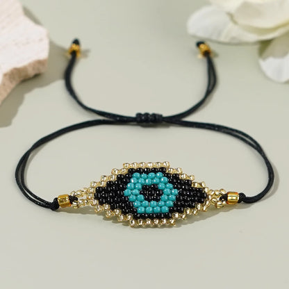 Boho Braided Evil Eye Bracelets