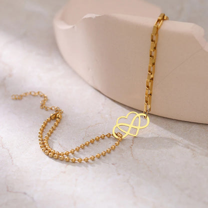 Infinite Love Chain Bracelet