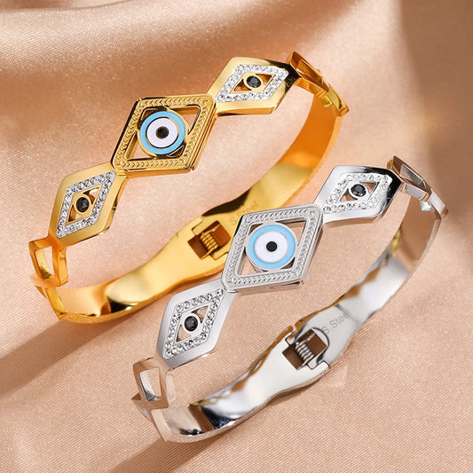 Evil Eye Wisdom Cuff