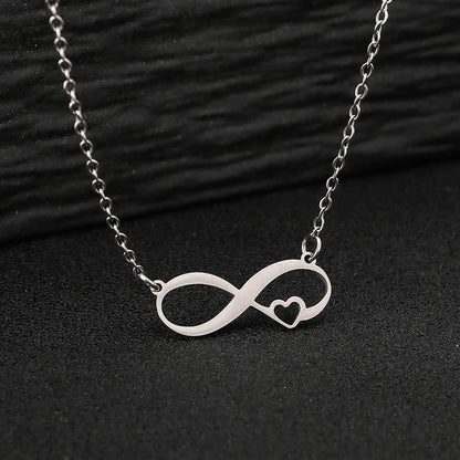 Infinity Heart Necklace