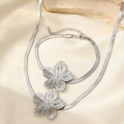 Flower Jewelry Set