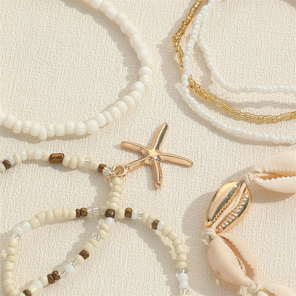 7 PC Stackable Beach Bracelets