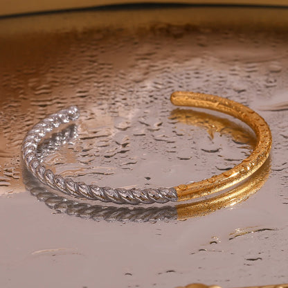 Dual Tone Bangle