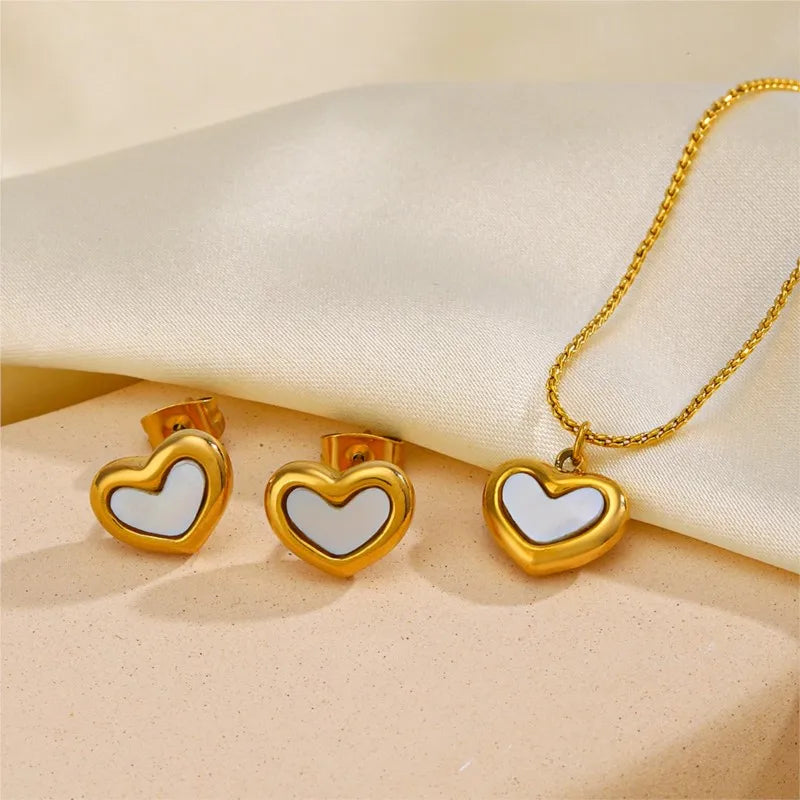 Heart Jewelry Set