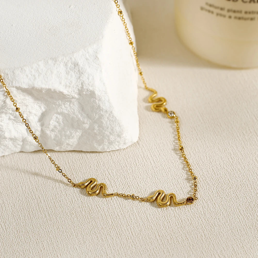 18k Snake Chain