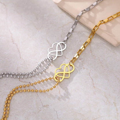 Infinite Love Chain Bracelet