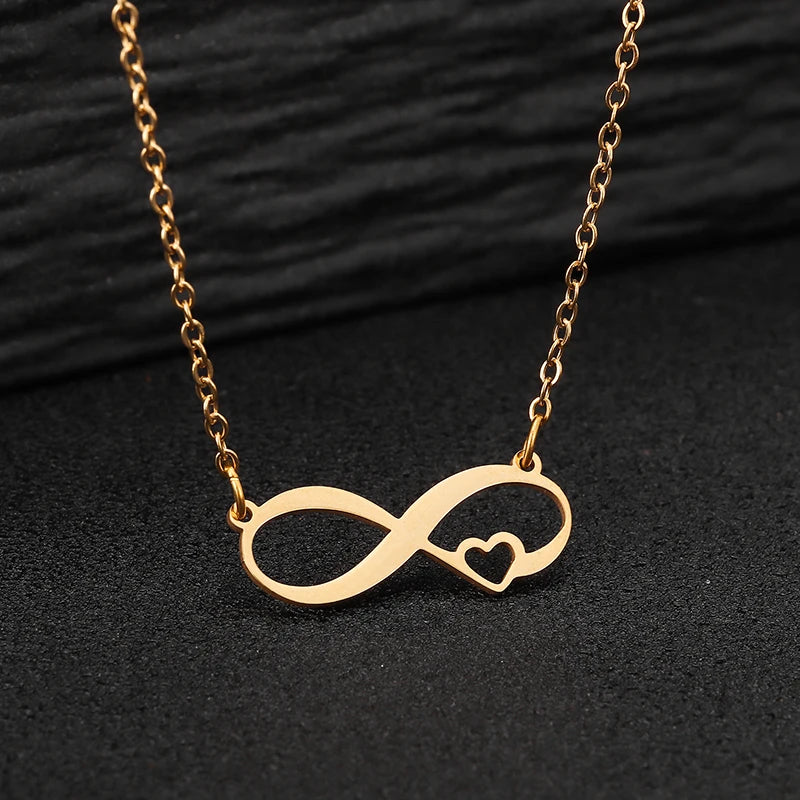 Infinity Heart Necklace