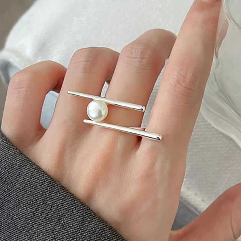 Pearl Pin Ring