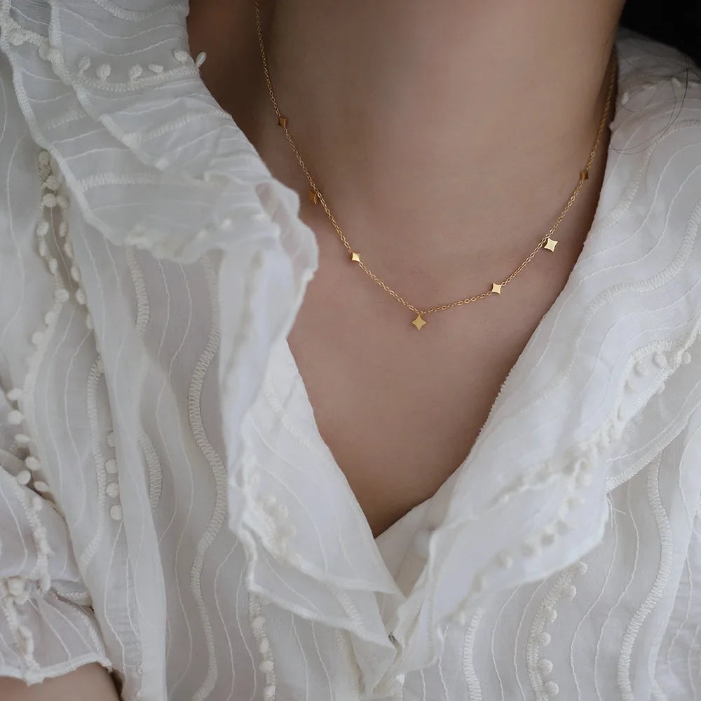 Dainty Stars Necklace