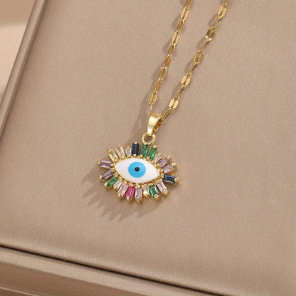 Colorful Evil Eye Necklaces