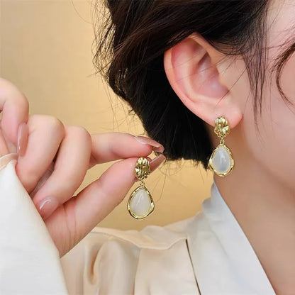 Irregular Water Drop Earrings