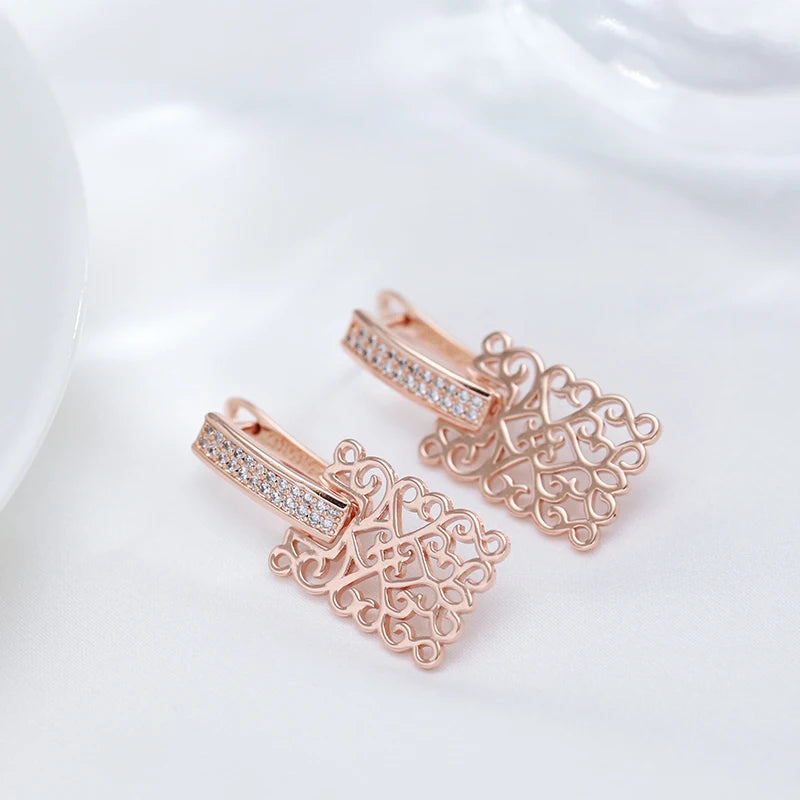 Vintage Square Earrings