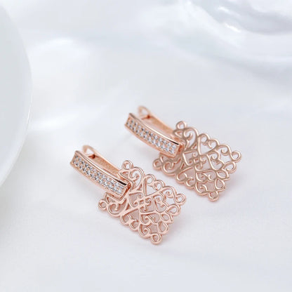 Vintage Square Earrings