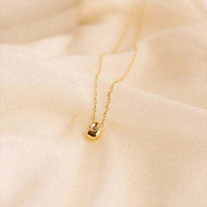 18k Water Drop Necklace