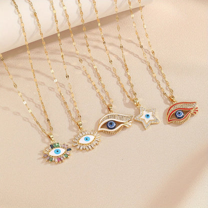 Colorful Evil Eye Necklaces