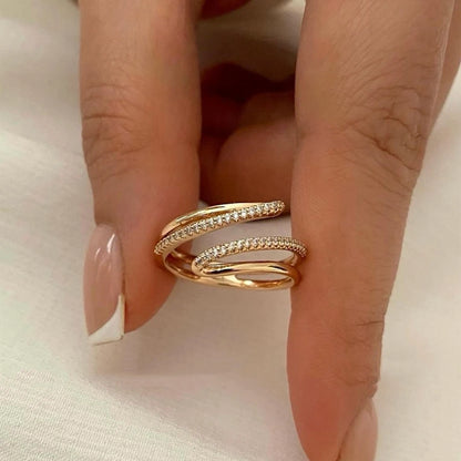 Open Curve Ring