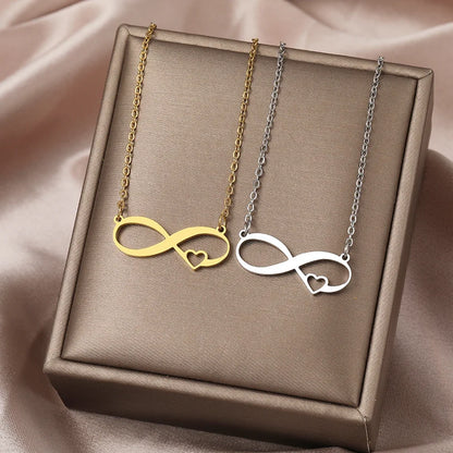 Infinity Heart Necklace