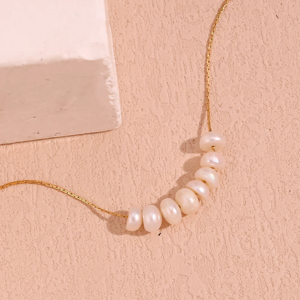 Dainty Pearl Necklace