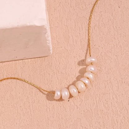 Dainty Pearl Necklace