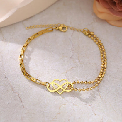 Infinite Love Chain Bracelet