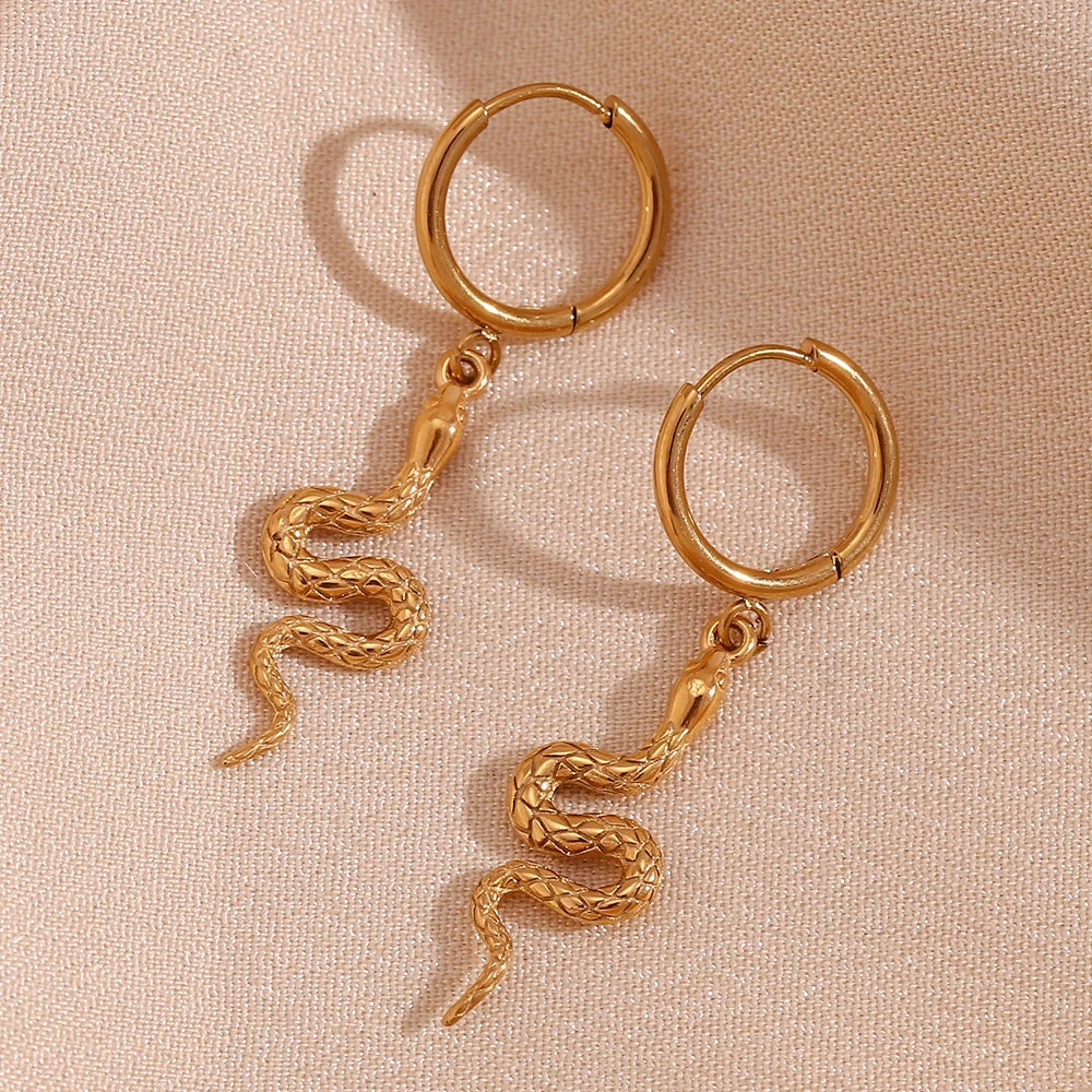 Slithery Snake Earrings