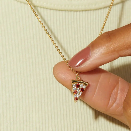 Pizza Slice Necklace