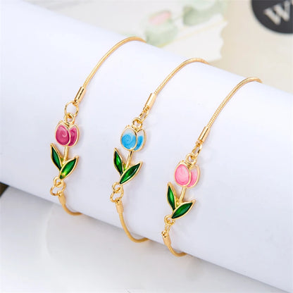 Elegant Tulip Bracelet