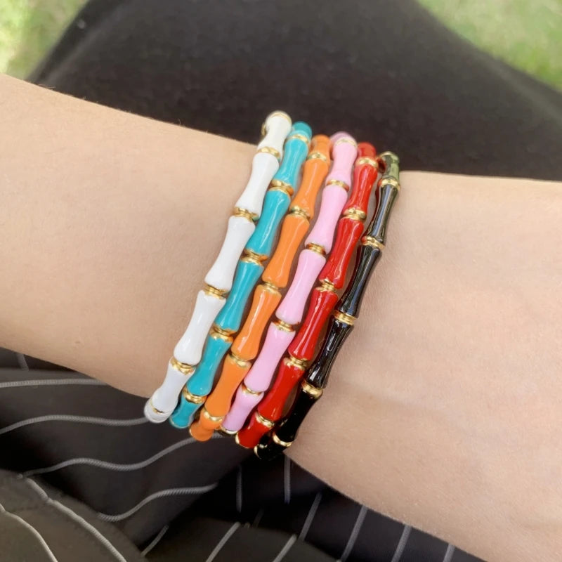 Colorful Bamboo Bracelets