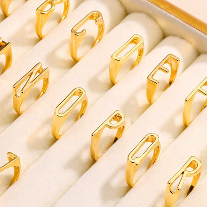 Fashion Initial Rings