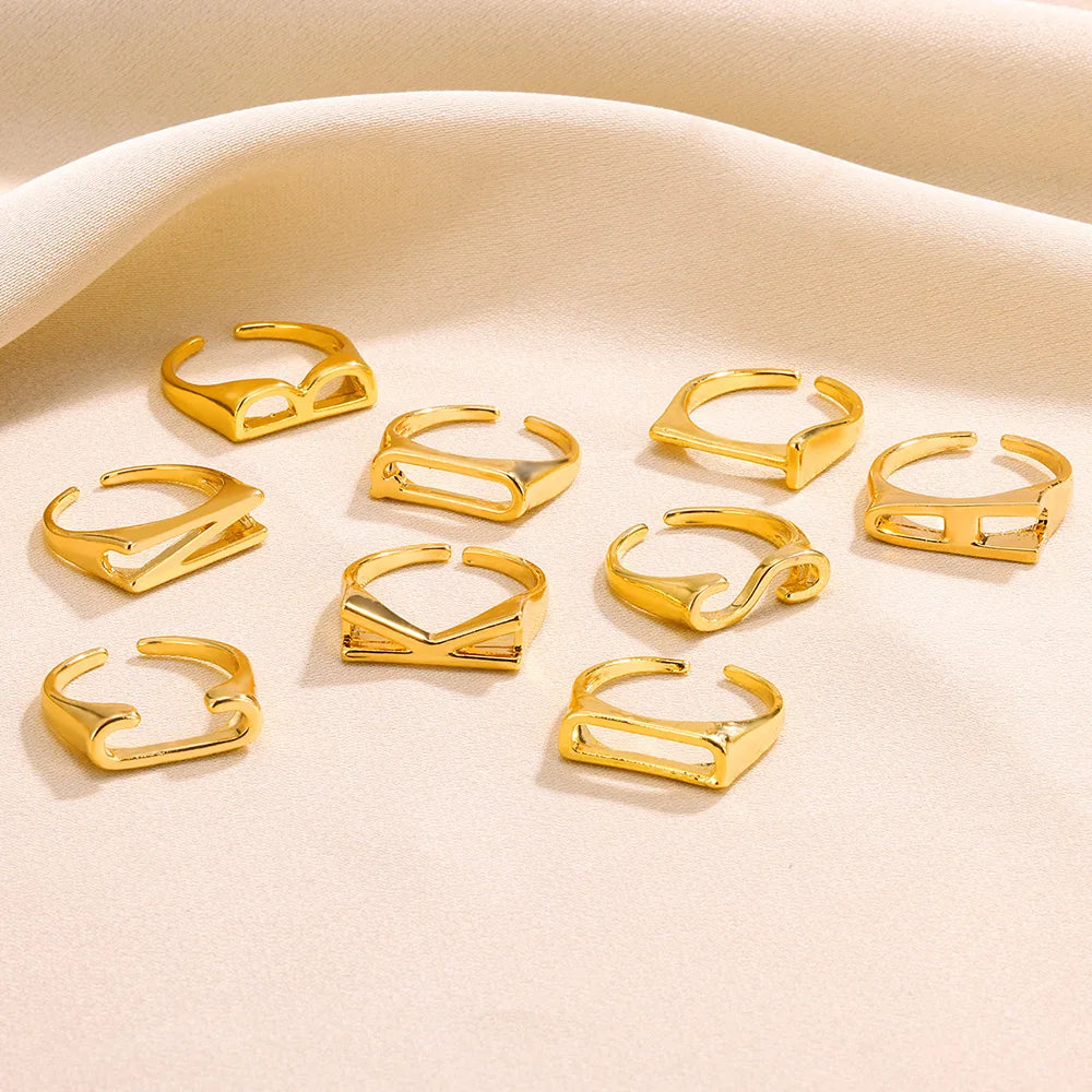 Fashion Initial Rings