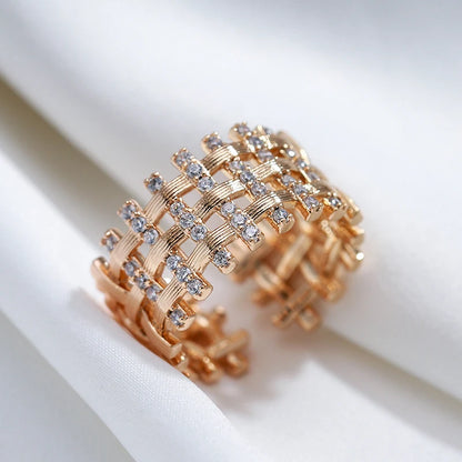 Unique Weave Ring