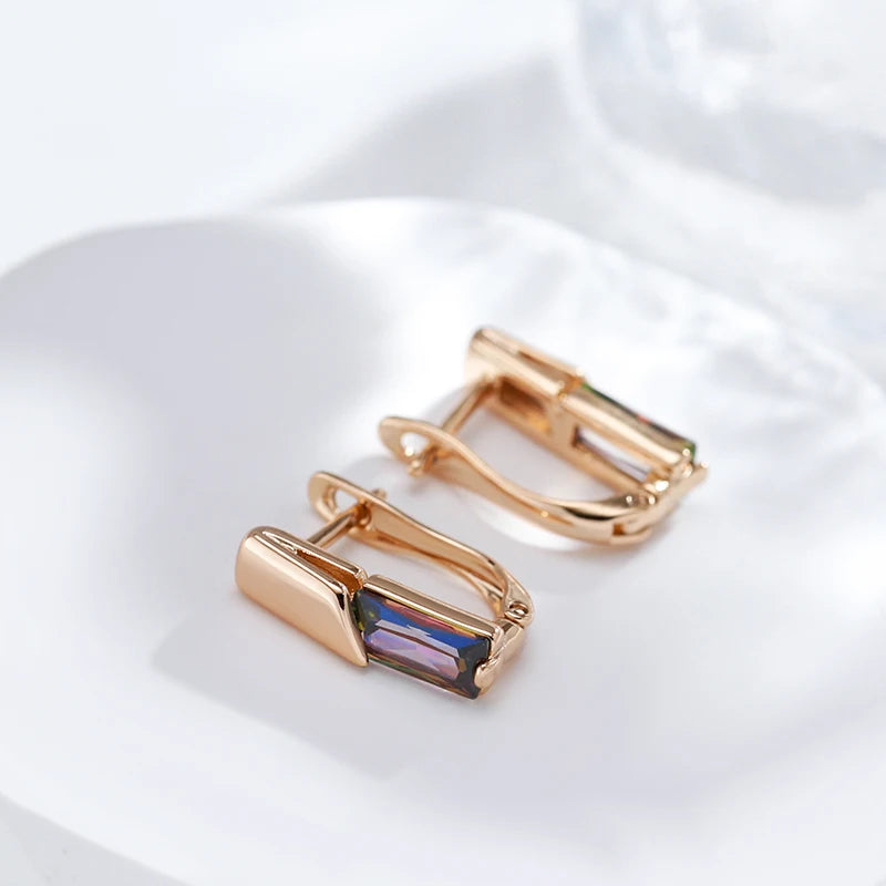 Iridescent Bar Earrings