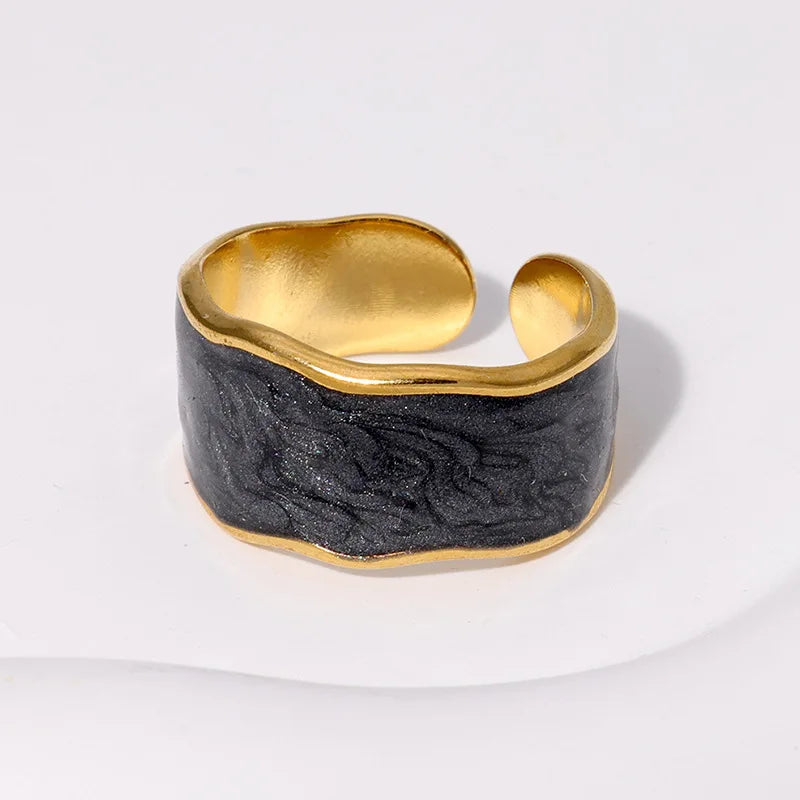 Irregular Glaze Ring