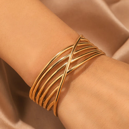 Geometric Line Cuff