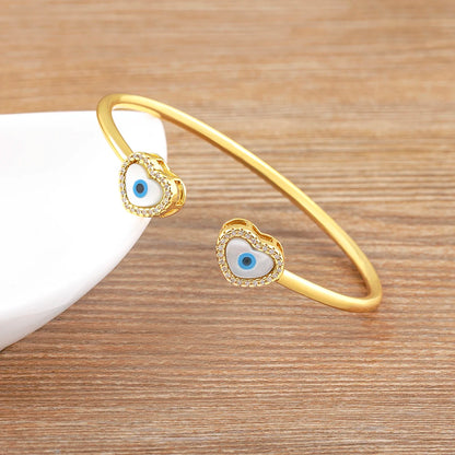 Open Evil Eye Bangles