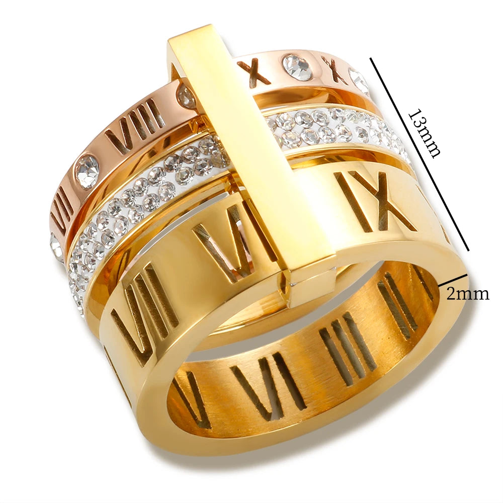 Roman Numeral Ring