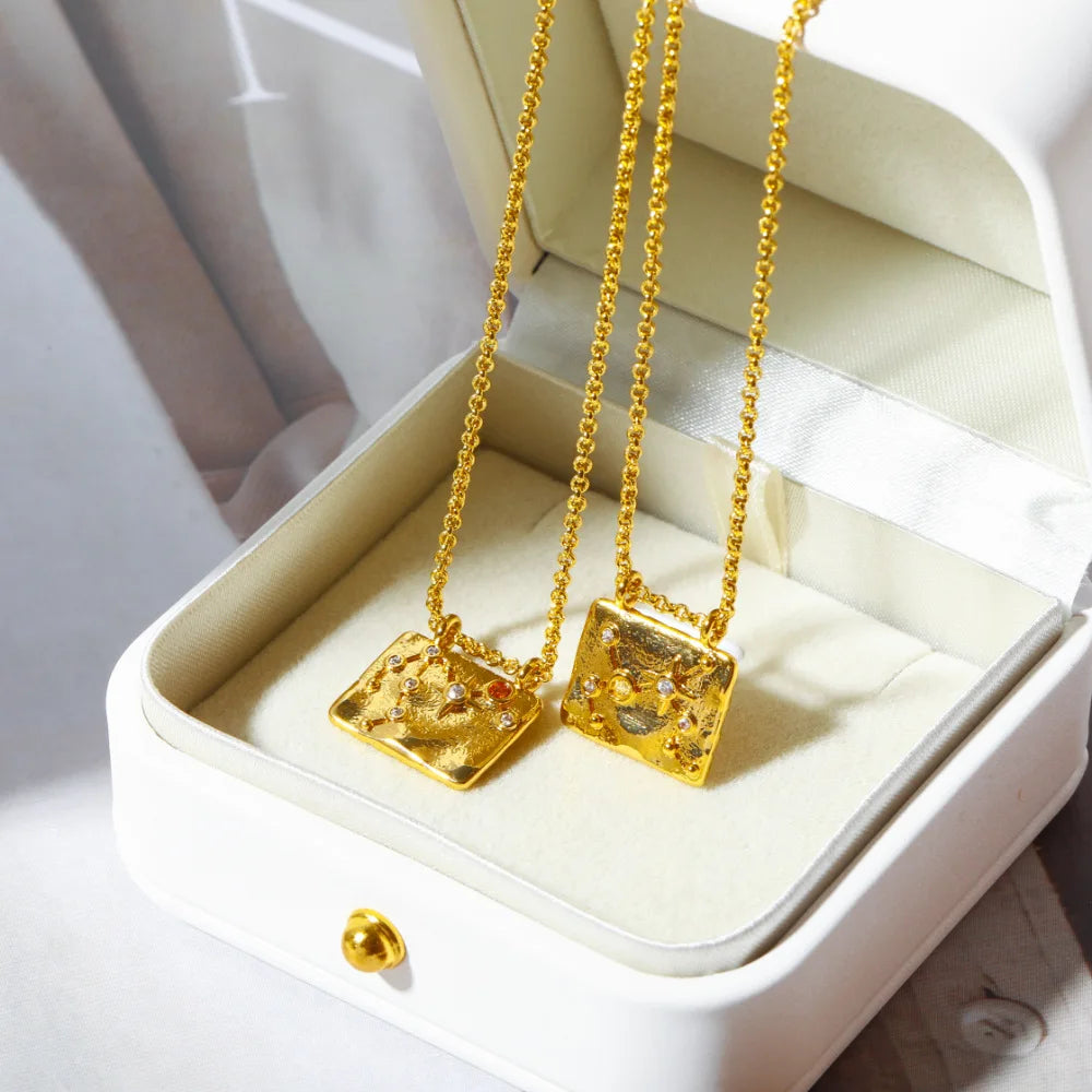 18k Exquisite Constellation Necklaces